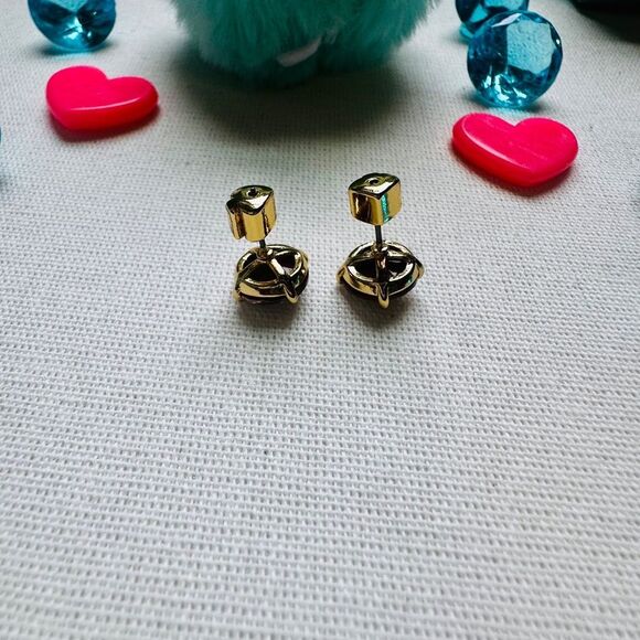 Kate Spade Bright Ideas in Berry Cubic Zirconia Earrings - Picture 5 of 9